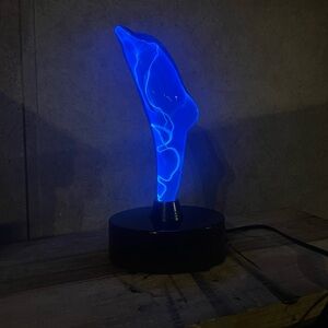 Novelty Lamp - Mini Dolphin Electra Lamp in Blue